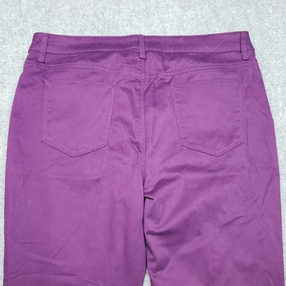 Chicos Jeggings Womens 2.5P Purple Comfort Fit Denim Pants Jeans Casual Stretch - Picture 8 of 16